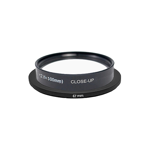 +2 diopter achromatic macro lens