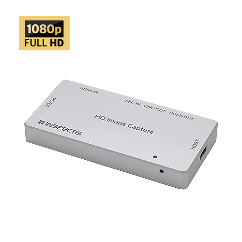 Full HD Image capture and video recorder aluminium