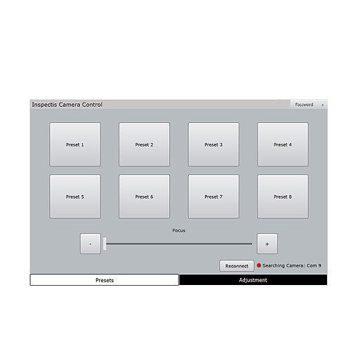 Software Control for digital microscope